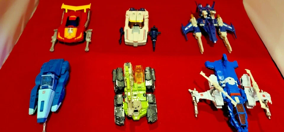 6 Transformers Titans Return HotRod/Blurr/Hardhead/Triger/Highbrow/Breakaway Lot - Image 2 of 4