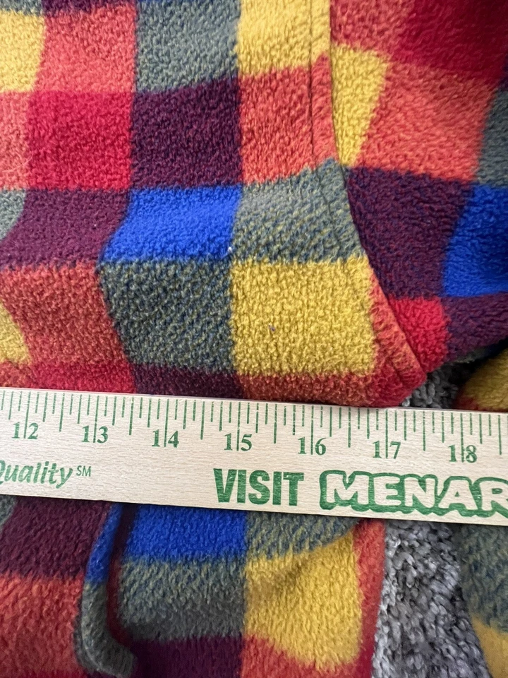 Gymboree Vintage Color Block Hoodie Jacket Size XL Rainbow Tag Colorblock - Image 3 of 4