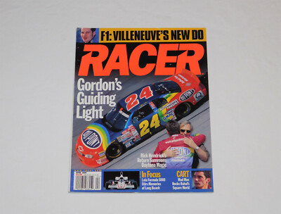 Racer Magazine April '99 Issue Jeff Gordon Daytona Nascar F1 CART Ford v Ferrari