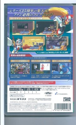 USED Megaman RockmanX Anniversary Collection 1 Nintendo Switch
