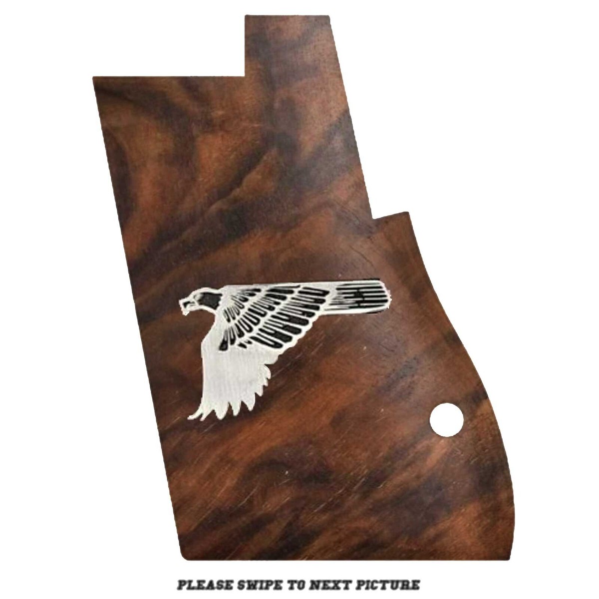 Desert Eagle Grips,Turkish Walnut Wood Gungrip, with Bronze