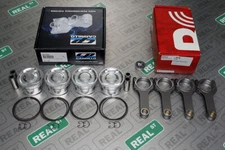 CP Pistons Brian Crower Rods For WRX EJ255 8.7:1 / STi EJ257 8.2:1 100.5mm