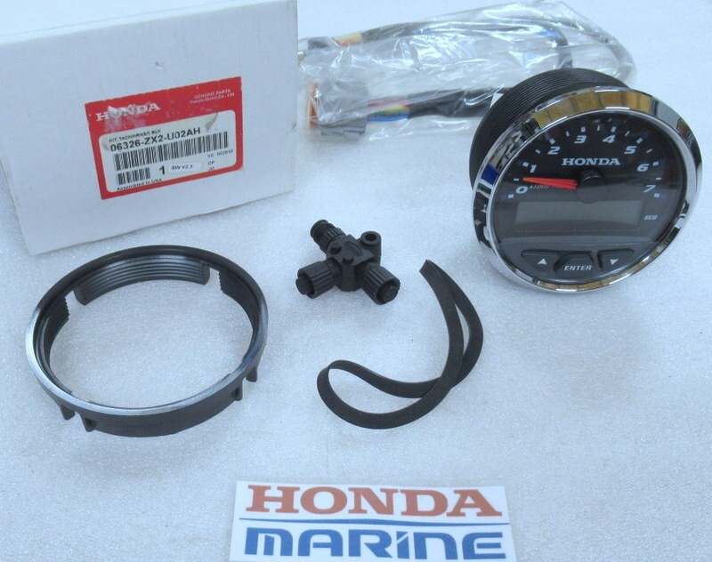 N20 Genuine Honda Marine 06326-ZX2-U02AH Tachometer OEM New 