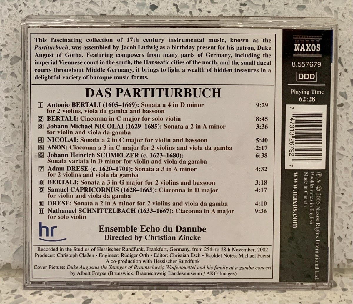 Das Partiturbuch (CD 2006) 17th Century German Instrumental Music Echo Du Danube 747313267927 | eBay das-partiturbuch-cd-2006-17th-century-german-instrumental-music-echo-du-danube-747313267927-ebay
