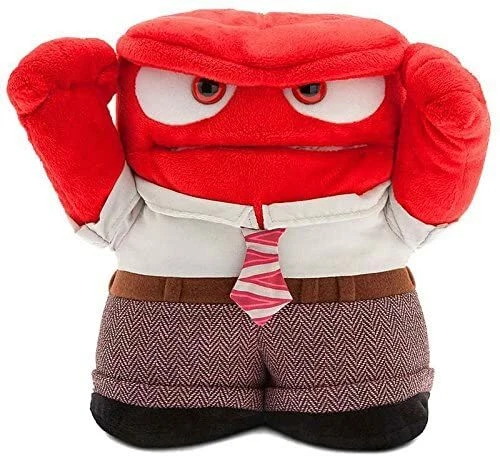 Disney Official Inside Out Anger Animated Talking Plush Soft Toy