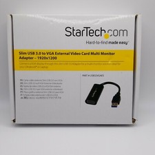 StartTech Slim USB 3.0 To HDMI External Video Card Multi Monitor Adapter