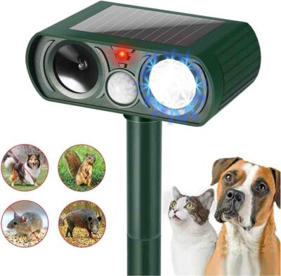 #ad Upgraded Ultrasonic Animal Repellent Outdoor Cat Repellent Solar Animal Repeller $23.98