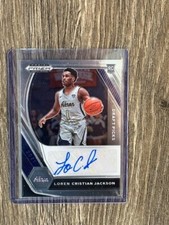 Loren Christian Jackson 2021-22 Panini Prizm Draft Picks Auto RC