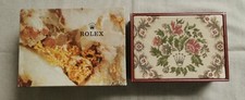 Rolex Vintage T2 Complete Maxi Watch Box Tapestry Lid 60.01.2 For Gold Models