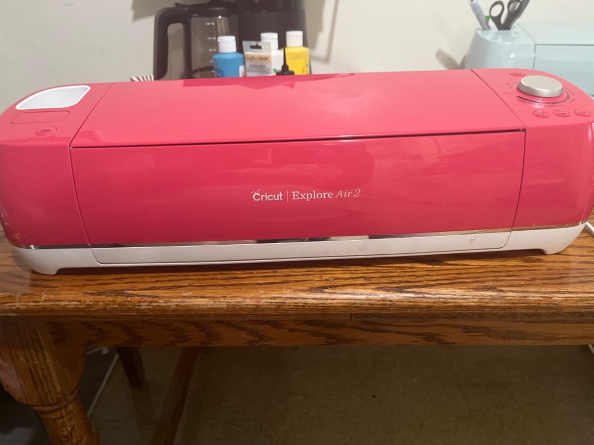 Pink Cricut Explore Air Machine Bundle Wild Rose Cricut Rose
