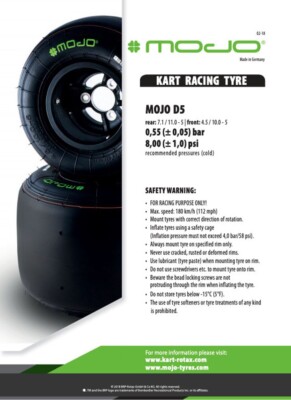 2セットMOJO D5 レーシングカート　タイヤ 楽天市場】MOJO タイヤ D5 レーシングカート専用 タイヤ CIK-FIA