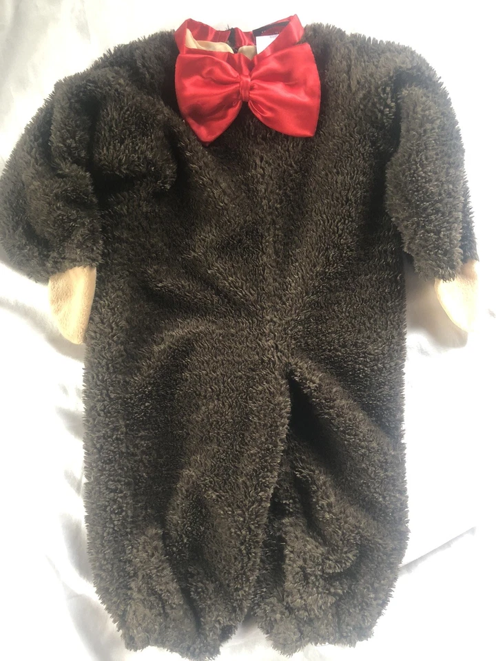 InCharacter Infantil Talla L 18mos-2T Mono Marrón Disfraz Peluche Body Sombrero Pies Foto 2 de 4