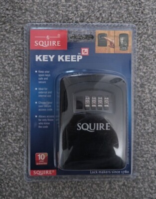 NEU UND VERPACKT Squire Schlüssel Aufbewahrung Schlüsseltresor Kombination Safe