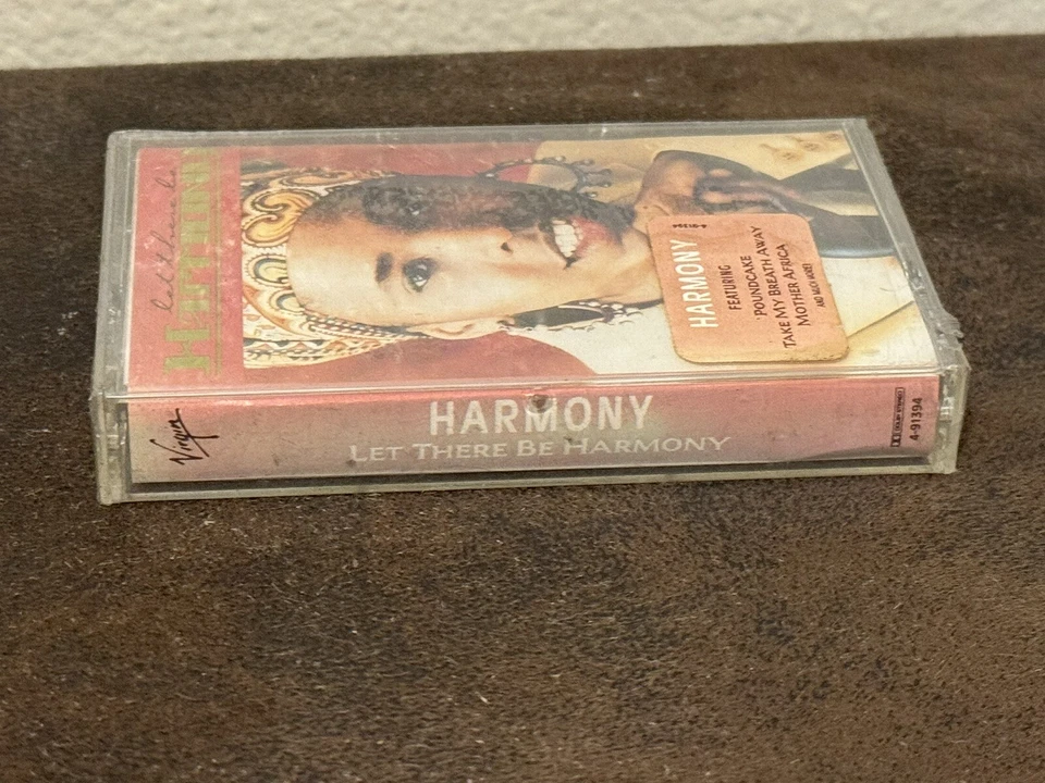 1990 Harmony Let There Be Harmony Promotional SEALED Cassette Tape Album Hiphop - Image 2 of 4