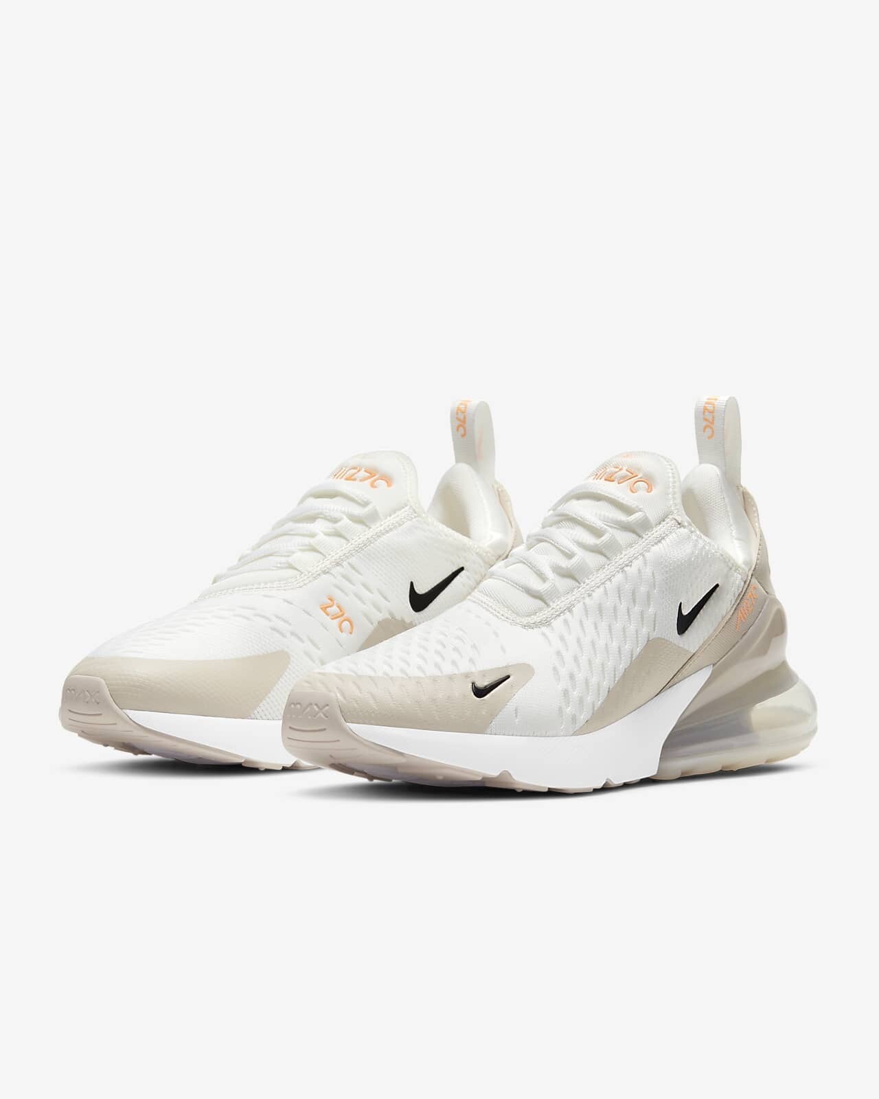 nike air max 270 white desert sand