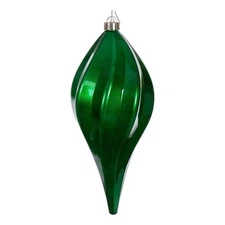 Vickerman 12" Green Candy Swirl Drop Drilled UV