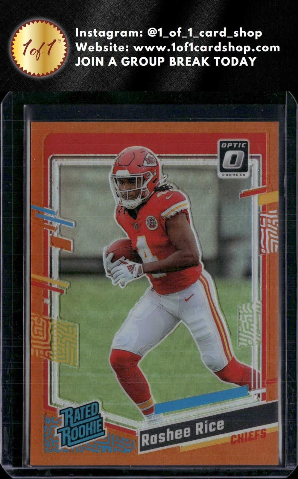Rashee Rice trading card