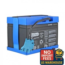 New Peg Perego 12 Volt Blue Battery for Peg Perego Vehicles IAKB0501 
