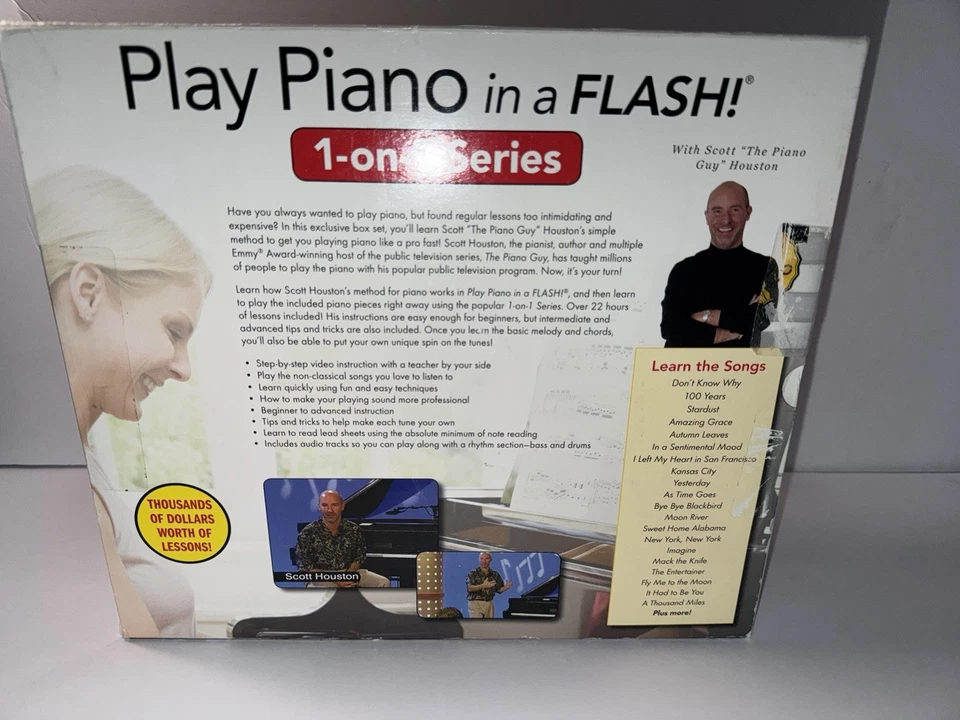Play Piano In A Flash Learn To Play Piano 1-on-1 Series DVD Video Whs1 - Image 2 of 4
