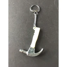 Hammer Keychain Plastic Lightweight Gag Gift for Hard Headed People