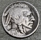 1916s Buffalo nickel, nice original G/VG condition coin full date part horn
