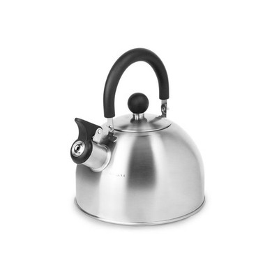 1.5qt Stainless Steel Stovetop Kettle Silver: Whistling Tea Kettle