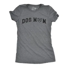 Womens Dog Mom Pitbull T Shirt Funny Cute Puppy Pet Pitty Lovers Tee for Ladies