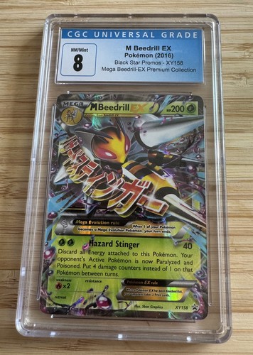 M Beedrill-EX graded CGC 8 for sale on eBay