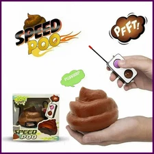 Remote Control Poop Car – Funny Prank Toy for Kids & Party Gag Gift