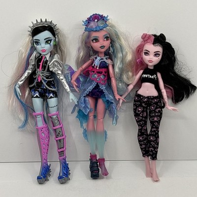 Monster High Creepover Draculaura Amped Up Frankie Stein Monster Fest Lagoona G3