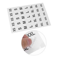 350 Pcs Size Stickers for Clothing Small Self Adhesive Labels Clothes Kids