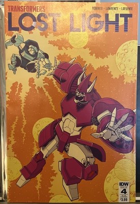 TRANSFORMERS: LOST LIGHT #4 SUB COVER- 2017 IDW - ROCHE