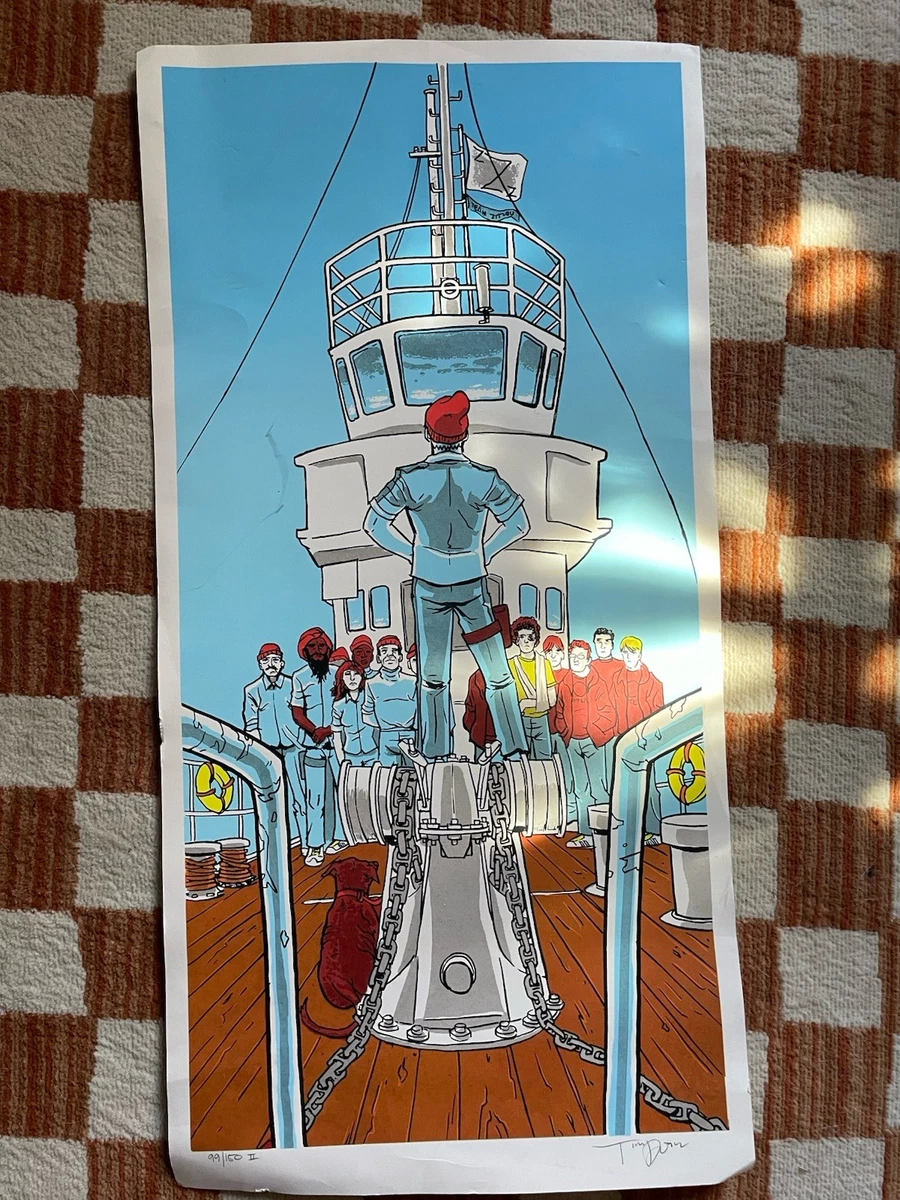 life aquatic poster products for sale | eBay