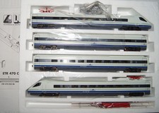 Lima H0 149719 Treno elettrico 4 pezzi Cisalpino, FS/SBB/BLS, BN ETR 470 003, confezione originale