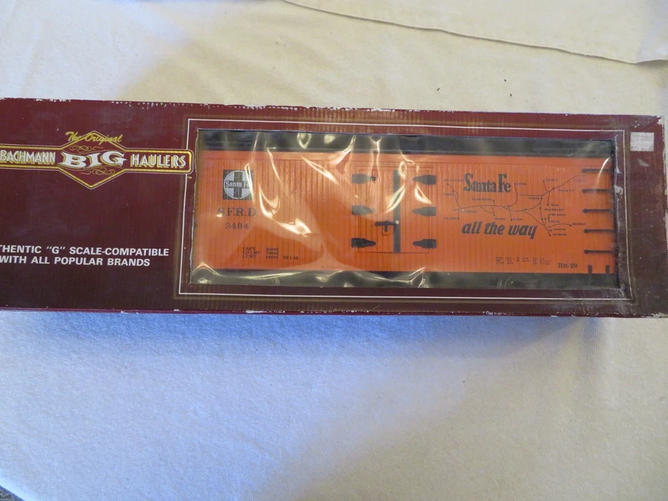 Bachmann Big Haulers - "G" Reefer (Santa Fe) #93202 New in Box - READ - Image 2 of 4