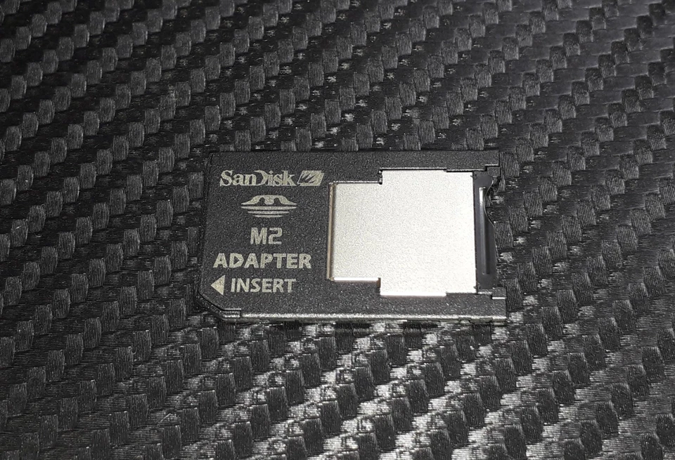 M2 To Memory Stick Pro Duo Card Adapter - For PSP + Digital Camera - Image 2 of 2