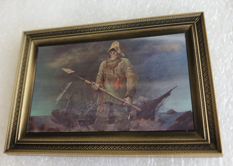 DISNEY WDI MOG MANSIÓN EMBRUJADA SALÓN RETRATOS LENTICULARES ~ MARINER JUMBO LE PIN Foto 3 de 4