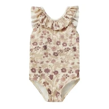 Rylee & Cru Bloom Arielle One Piece Swimsuit Girls Size 6-7