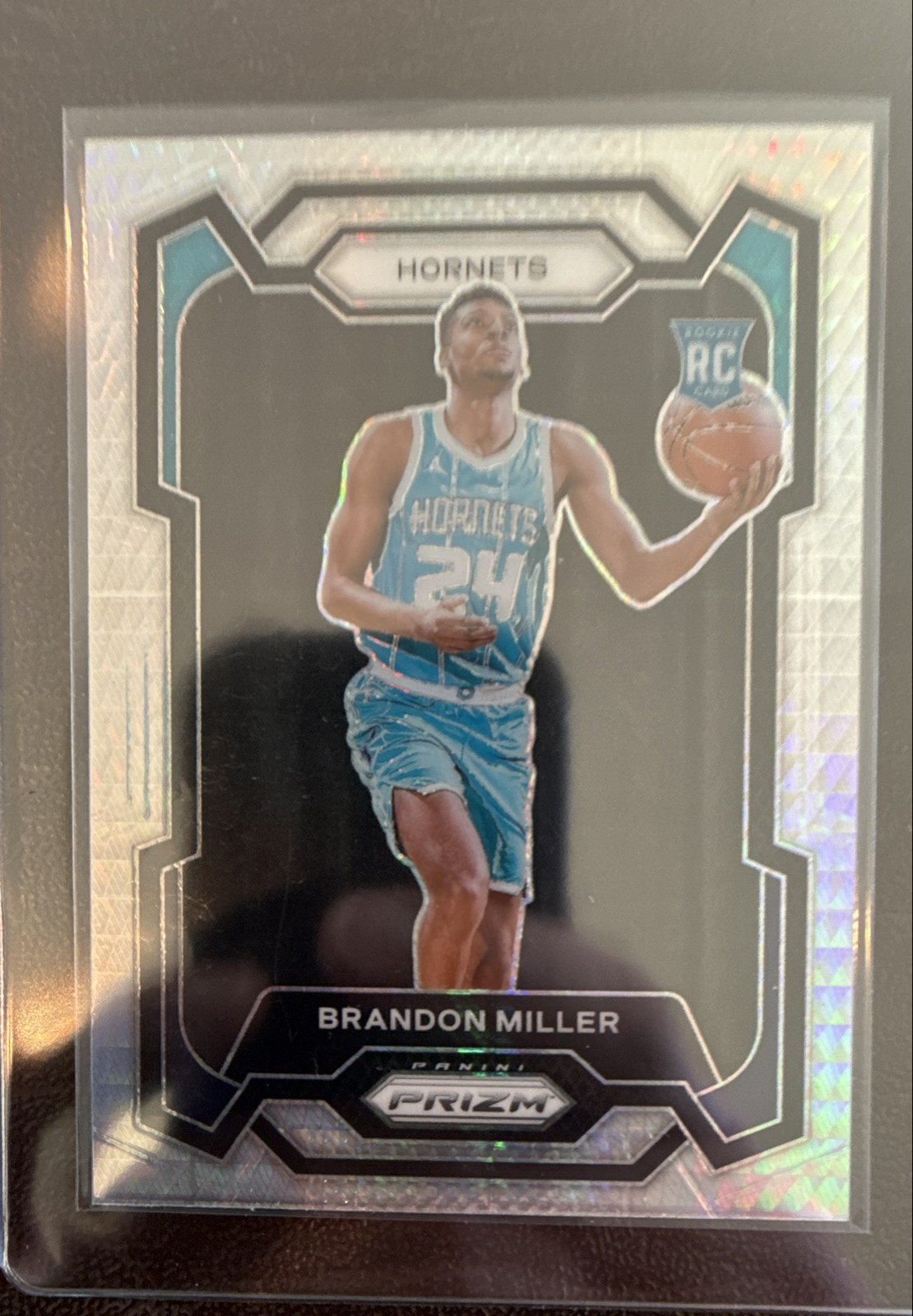 2023-24 Panini Prizm - Brandon Miller #152 Hyper Prizm (RC)