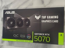ASUS TUF Gaming GeForce RTX 5070 OC 12GB 192-Bit GDDR7 PCI Express 5.0 DLSS 4.0