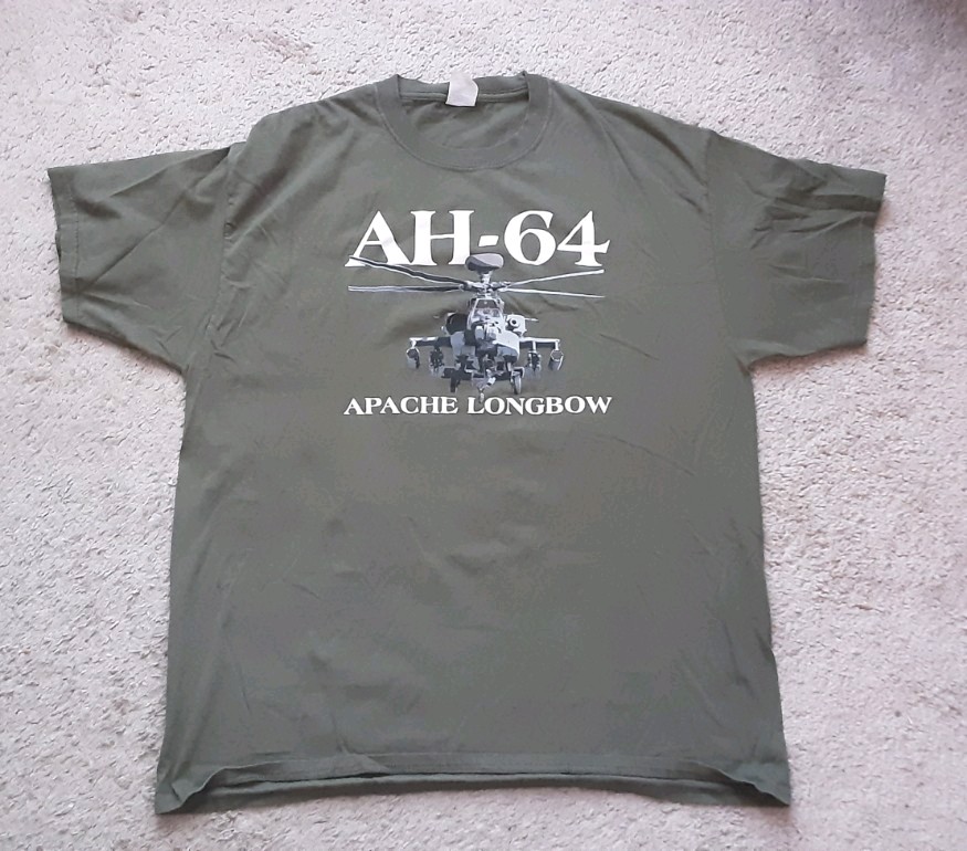 Apache AH-64 Longbow Attack Helicopter Green Extr… - image 2