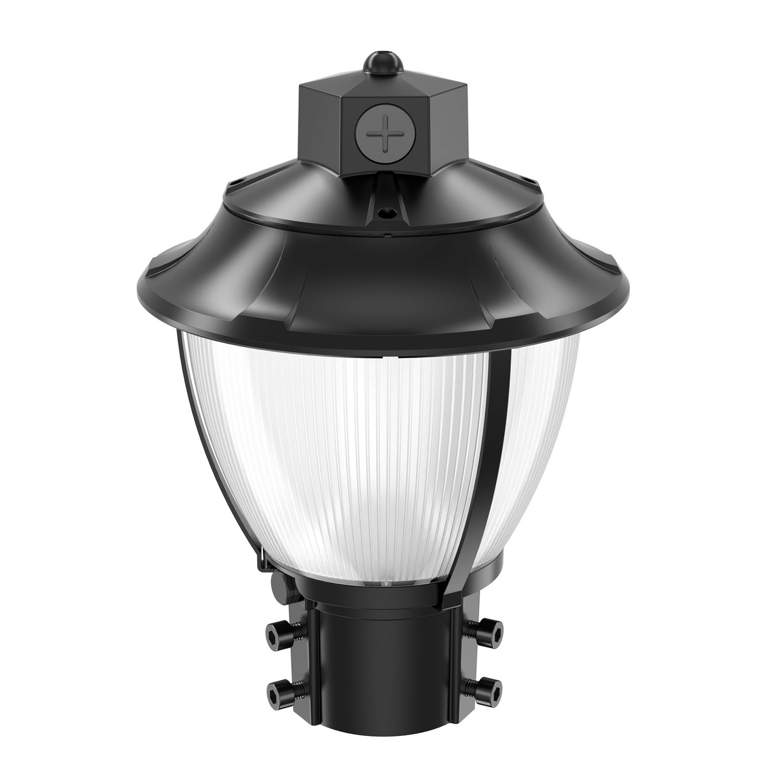 3000K/4000K/5000K Outdoor Post Top Light Garden Pole Lantern 100W Max Photocell