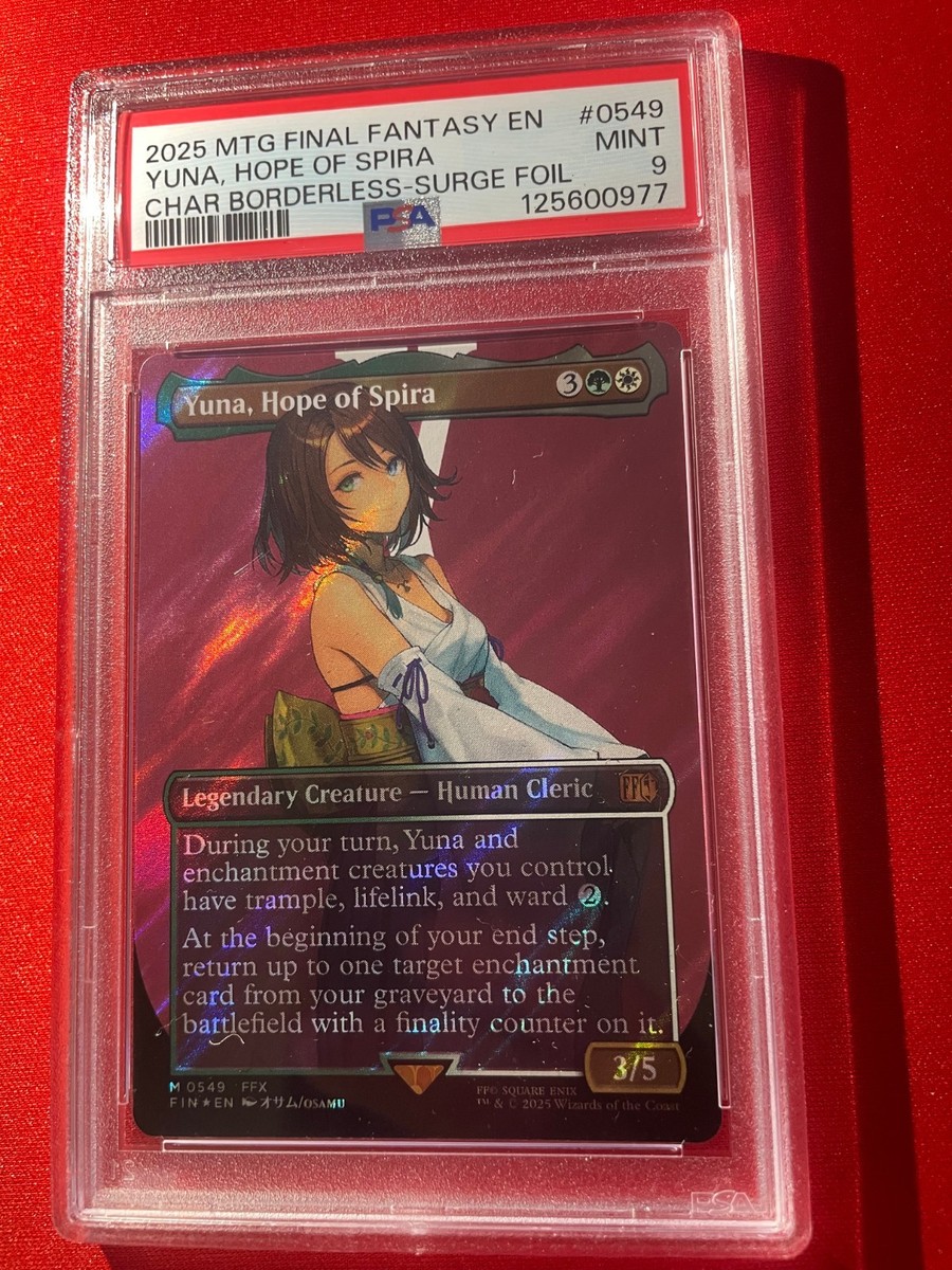 Yuna, Hope of Spira (Borderless) (Surge Foil) Final Fantasy