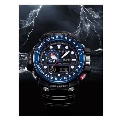 Casio G Shock GWN 1000B Digital Analog Watch Tough Solar