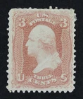 CKStamps: US Stamps Collection Scott#65 3c Washington Mint H OG