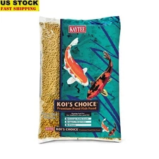 Koi Floating Fish Food Premium Pellets Nutrients Cleaner Pond Water 10lb New