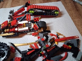 CAB Lego X 2 Technic Partial Builds Ninjago 70501 9441 Incomplete No Minifigures