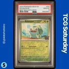 2023 POKEMON SV 151 BEST BUY EXCLUSIVE S&V STAMPED PROMO #001 BULBASAUR PSA 10