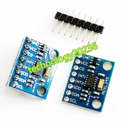 1PC NEU GY-291 ADXL345 Triaxial load acceleration/tilt /IIC/SPI transmission #YT