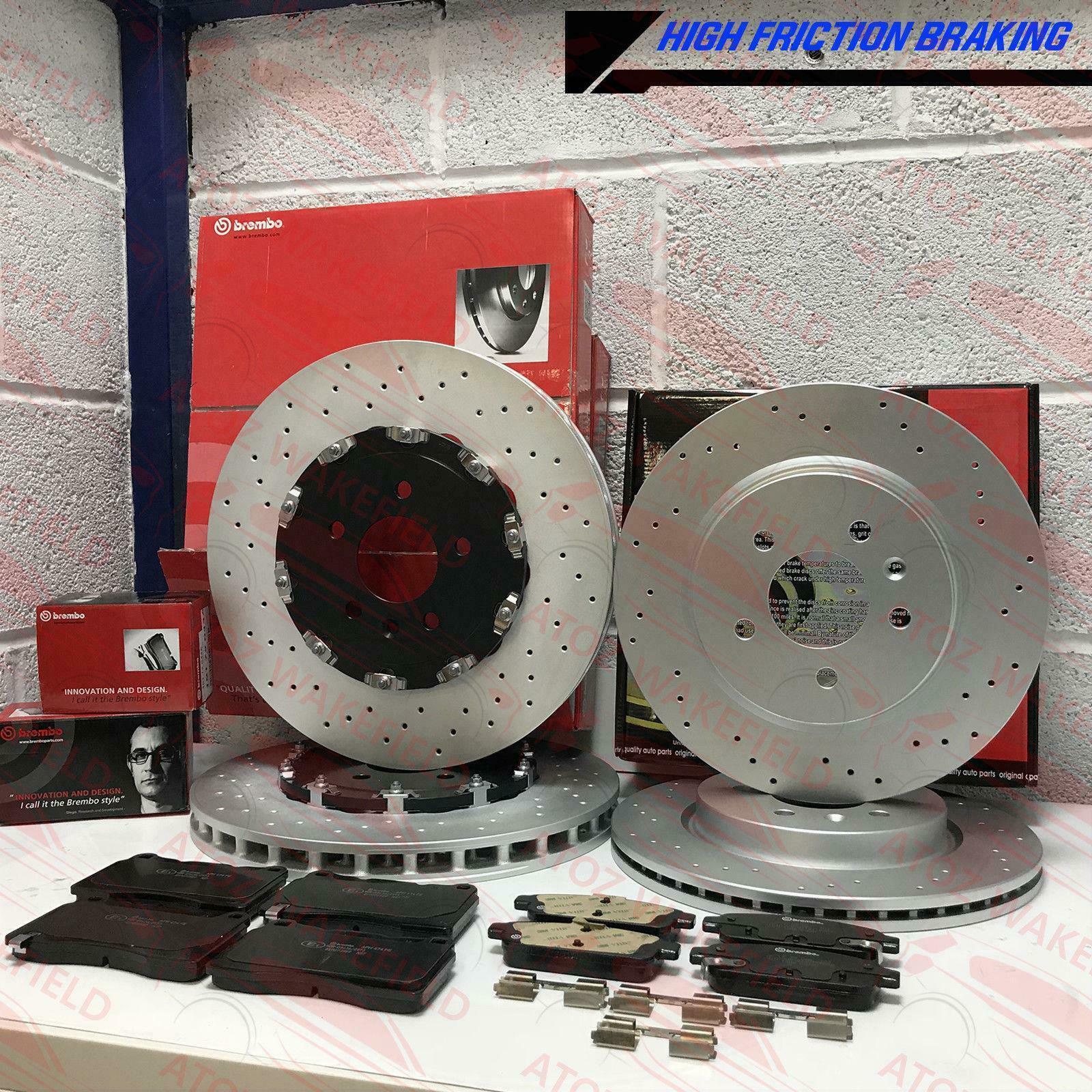 FOR VAUXHALL ASTRA J GTC VXR FRONT REAR PERFORMANCE BRAKE DISCS BREMBO